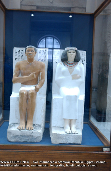 Princ Rahotep sa suprugom Nofret (IV dinastija)