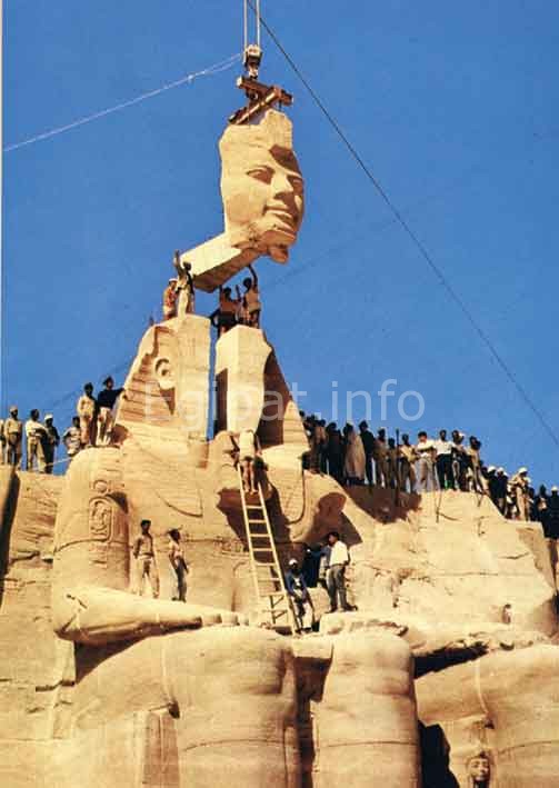 Abu Simbel – Premeštanje hrama