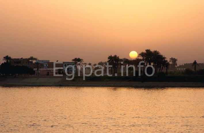 Zalazak sunca na Nilu